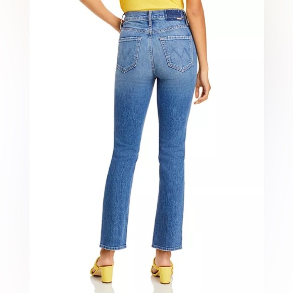 MOTHER Superior High Waisted Rider Skimp Jeans in Cowboys Don't Cry Size 30 New - Picture 3 of 13